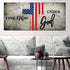 One Nation Under God #16 American Flag Patriotic Wall Art