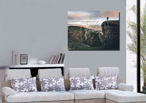 Philippians 4:13 NIV #7 Bible Verse Canvas Wall Art