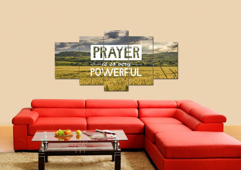 Prayer is so very Powerful Canvas Wall Art Print