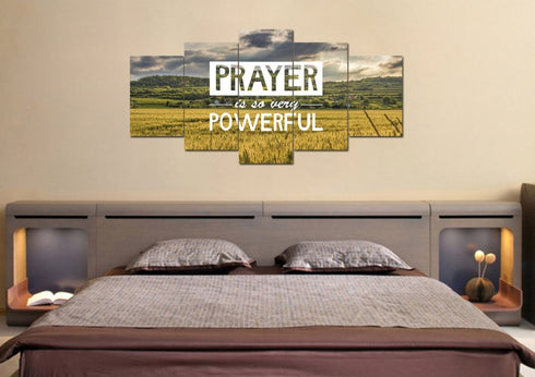 Prayer is so very Powerful Canvas Wall Art Print
