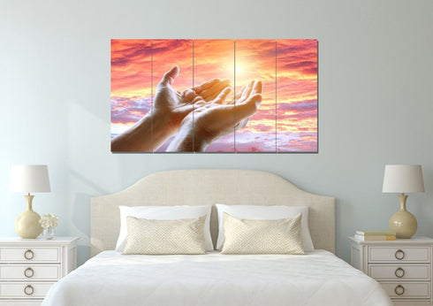 Prayer with Open Hands #21 Wall Art