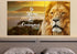 Pride Lion #6 Joshua 1:9 Be Strong and Courageous Wall Art