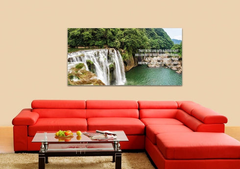 Proverbs 3:5-6 #25 'Trust in the Lord with all your Heart' Bible Verse Canvas Wall Art