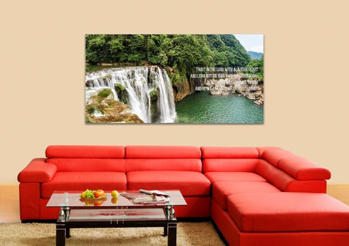 Proverbs 3:5-6 #25 'Trust in the Lord with all your Heart' Bible Verse Canvas Wall Art