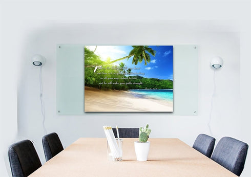 Proverbs 3:5-6 #2A NIV Trust in the Lord Christian Scripture Wall Art Canvas