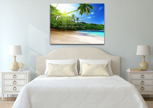 Proverbs 3:5-6 #2A NIV Trust in the Lord Christian Scripture Wall Art Canvas