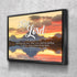 Proverbs 3:5-6 #39 KJV 'Trust in the Lord with all Thine Heart' Christian Scripture Wall Art Canvas
