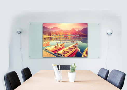 Proverbs 3:5-6 #5 KJV 'Trust in the Lord' Christian Scripture Wall Art Canvas