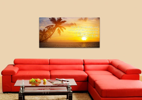 Proverbs 3:5-6 #7 NIV Trust in the Lord Christian Scripture Wall Art Canvas