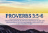 Proverbs 3:5-6 NIV #55 Bible Verse Canvas Wall Art