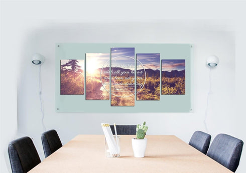 Proverbs 3:5 #8 NIV Trust in the Lord Bible Verse Wall Art Canvas