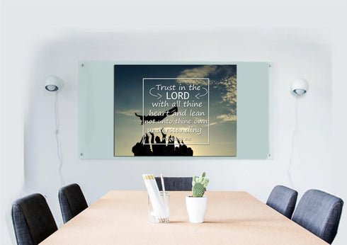 Proverbs 3:5#2 KJV Trust in the Lord with all thine heart Bible Verse Wall Art