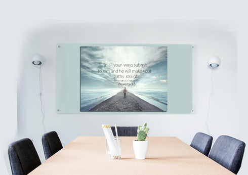 Proverbs 3:6 #10 NIV In all your ways submit to him Bible Verse Wall Art Canvas