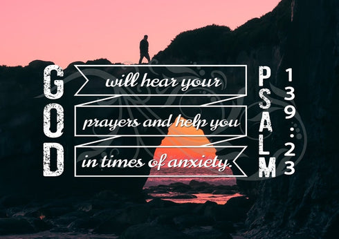 Psalm 139:23 Canvas Wall Art Print