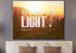 Psalm 27:1 The Lord is my Light Canvas Wall Art Print