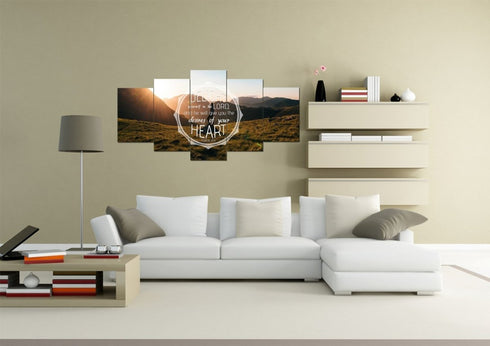 Psalm 37:4 Delight Yourself in the Lord Canvas Wall Art Print