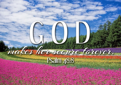 Psalm 48:8 Canvas Wall Art Print