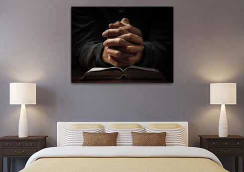 Quiet Hands in Prayer #13 Wall Art