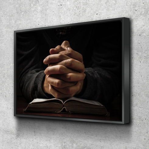 Quiet Hands in Prayer #13 Wall Art