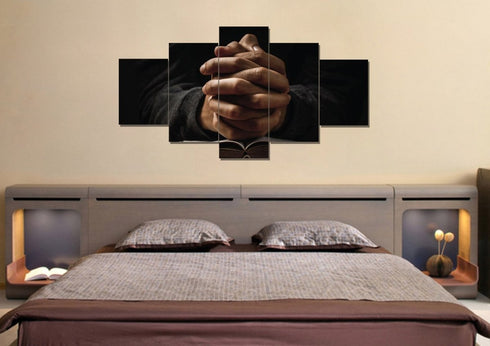 Quiet Hands in Prayer #13 Wall Art