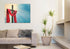 Red Robe around Cross #31 Canvas