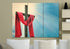 Red Robe around Cross #31 Canvas