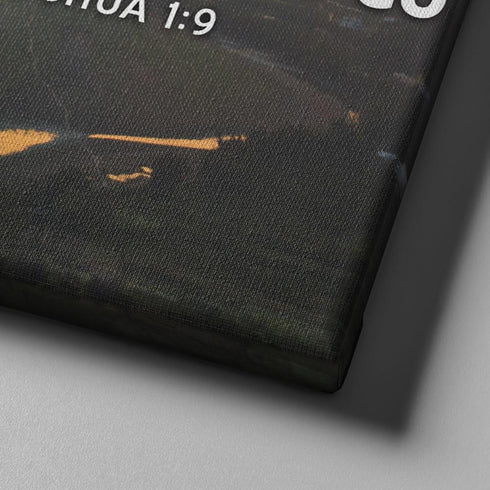 Rock Climber #13 Joshua 1:9 Be Strong and Courageous Wall Art