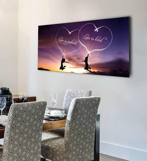 Romance #27 Love is Patient, Love is Kind Wall Art