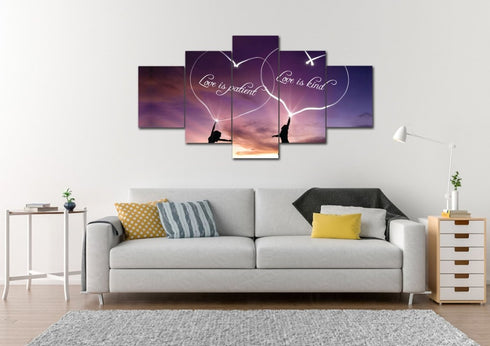 Romance #27 Love is Patient, Love is Kind Wall Art