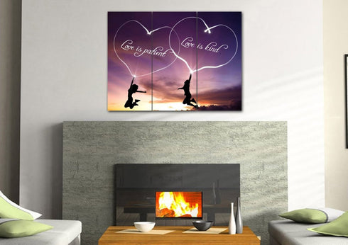 Romance #27 Love is Patient, Love is Kind Wall Art