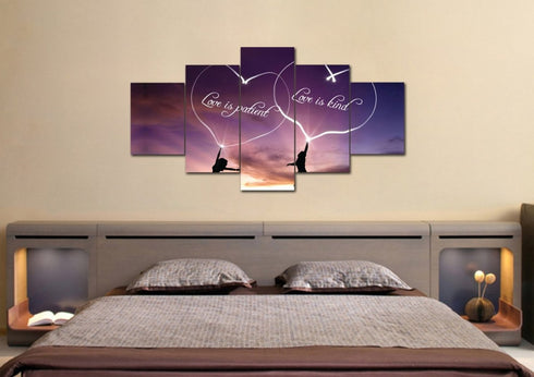 Romance #27 Love is Patient, Love is Kind Wall Art
