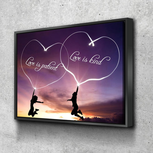 Romance #27 Love is Patient, Love is Kind Wall Art
