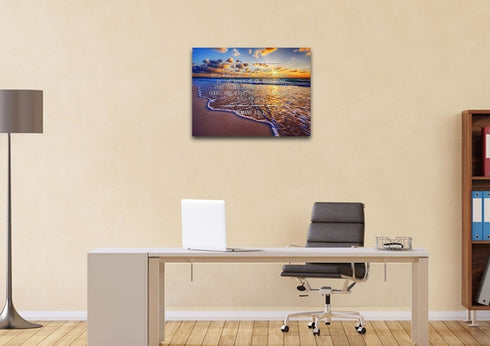 Romans 12:2 #10 KJV Do not conform to the World Bible Verse Wall Art Canvas