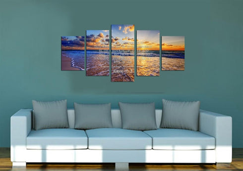 Romans 12:2 #10 KJV Do not conform to the World Bible Verse Wall Art Canvas