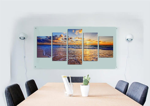 Romans 12:2 #10 KJV Do not conform to the World Bible Verse Wall Art Canvas