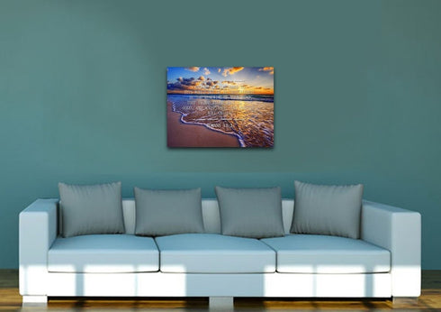 Romans 12:2 #10 KJV Do not conform to the World Bible Verse Wall Art Canvas