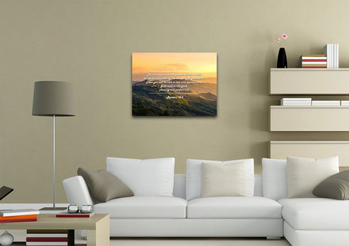 Romans 12:2 #2 NIV Do not conform to the pattern Bible Verse Wall Art Canvas