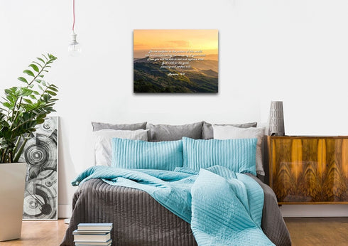 Romans 12:2 #2 NIV Do not conform to the pattern Bible Verse Wall Art Canvas