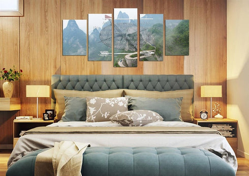 Romans 12:2 #6 KJV Do not conform to the World Bible Verse Wall Art Canvas