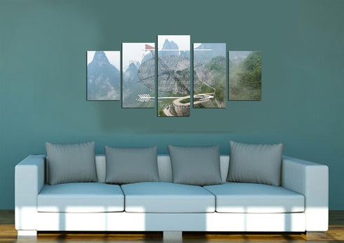 Romans 12:2 #6 KJV Do not conform to the World Bible Verse Wall Art Canvas