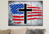 Rugged Look #11 American Flag Patriotic Wall Art