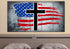 Rugged Look #11 American Flag Patriotic Wall Art