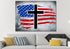 Rugged Look #11 American Flag Patriotic Wall Art