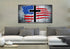 Rugged Look #11 American Flag Patriotic Wall Art