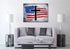 Rugged Look #11 American Flag Patriotic Wall Art