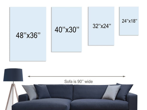 Staggered Numbered 10 Commandments #3 Wall Art