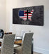 Stand for the Cross, Kneel for the Flag #12 American Flag Patriotic Wall Art