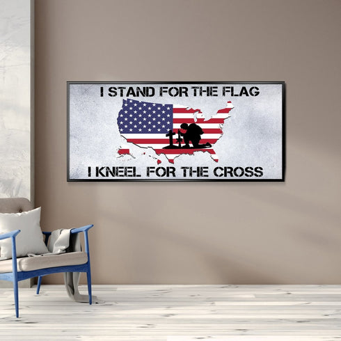 Stand for the Flag #3 American Flag Patriotic Wall Art