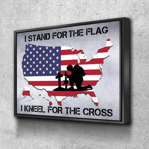 Stand for the Flag #3 American Flag Patriotic Wall Art
