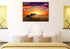 Sunset Dolphins #7 Thankful, Grateful & Blessed Wall Art